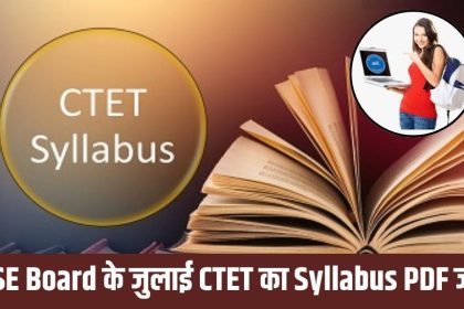 CTET Syllabus 2024 In Hindi