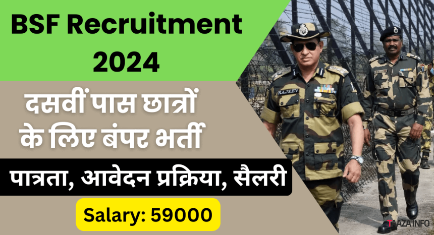 BSF Recruitment 2024