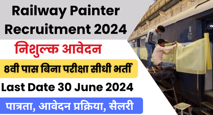 Railway Painter Recruitment 2024