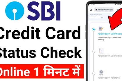 SBI Credit Card Online Track Status