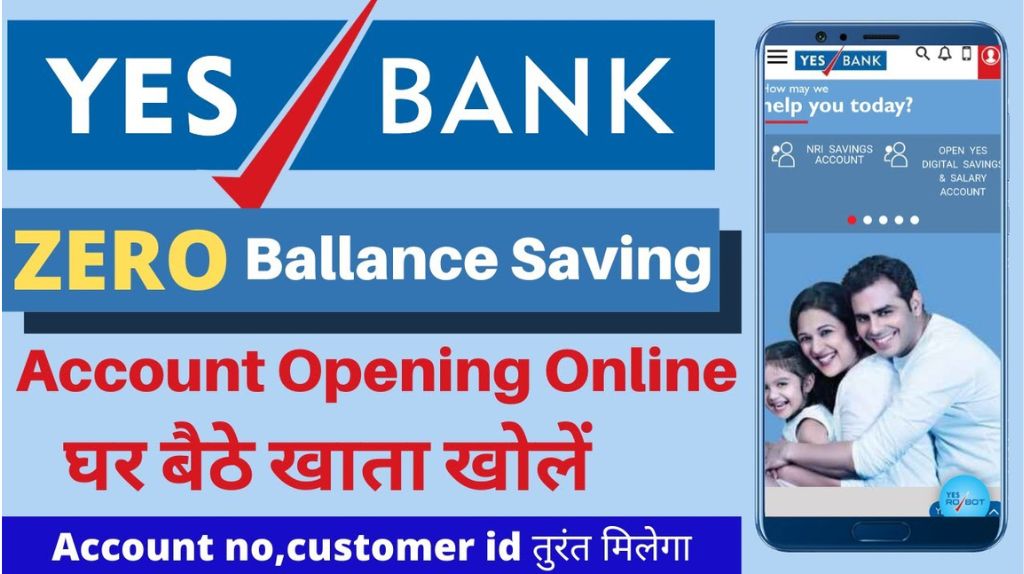 Yes Bank Account Online Opening