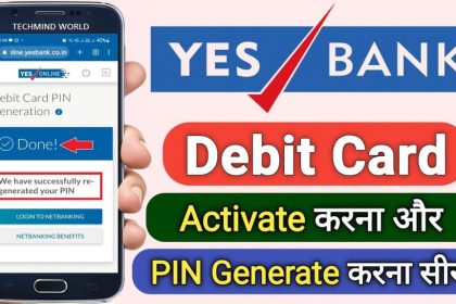 Yes Bank Debit Card Pin Generate