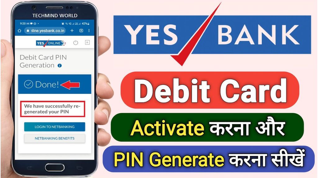 Yes Bank Debit Card Pin Generate