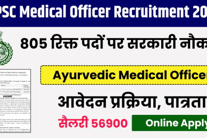 HPSC Medical Officer Recruitment 2024