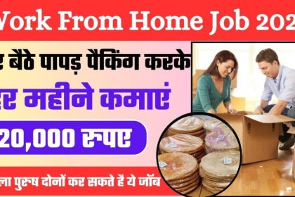 Papad Packing Work From Home Job
