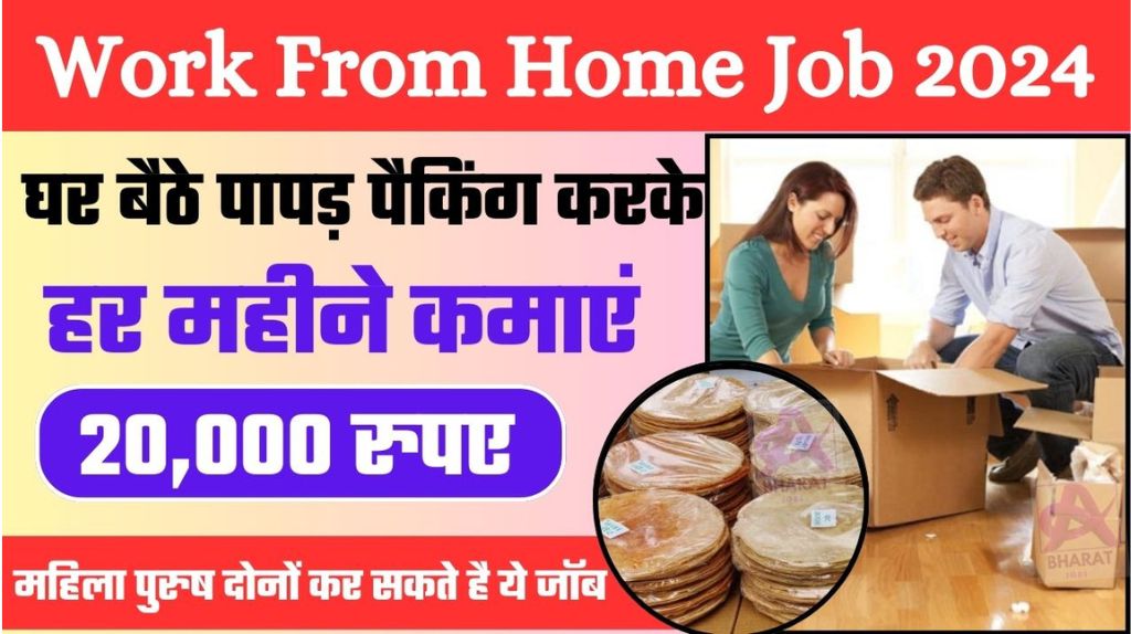 Papad Packing Work From Home Job
