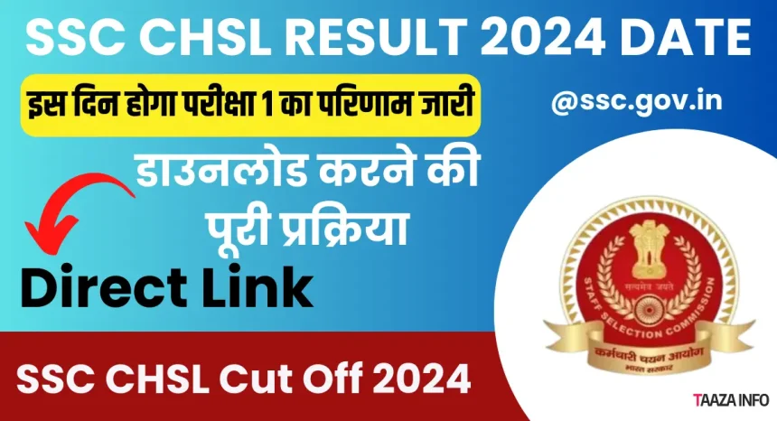 SSC CHSL Result 2024 Date