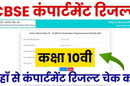 CBSE Compartment Result 2024