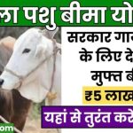 Mangla Pashu Bima Yojana 2024