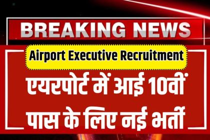 Airport Executive Recruitment 2024