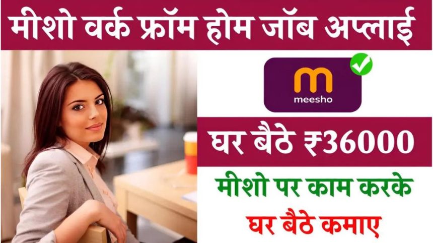 Meesho Work From Home Job