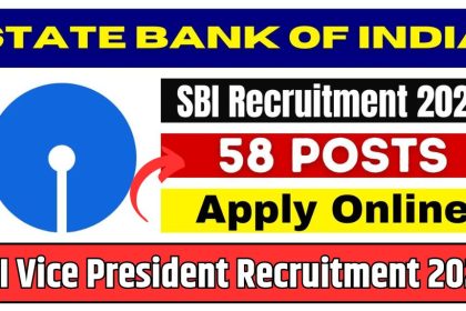 SBI Vice President Recruitment 2024