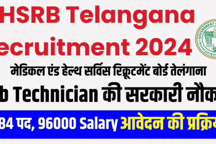 MHSRB Telangana Recruitment 2024