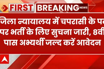 District Court Peon Bharti 2024